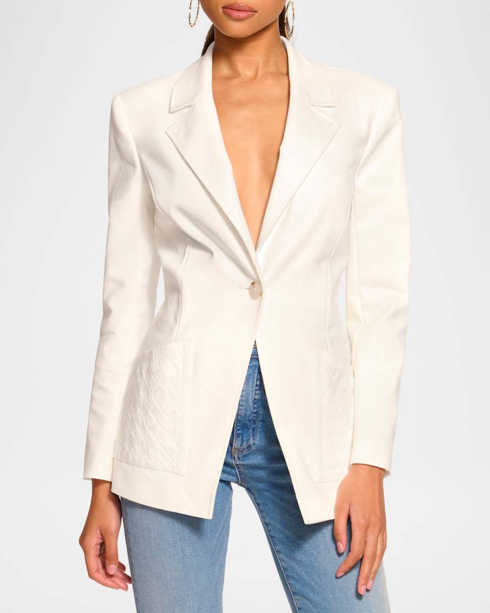 Andrenetta Single-Breasted Blazer